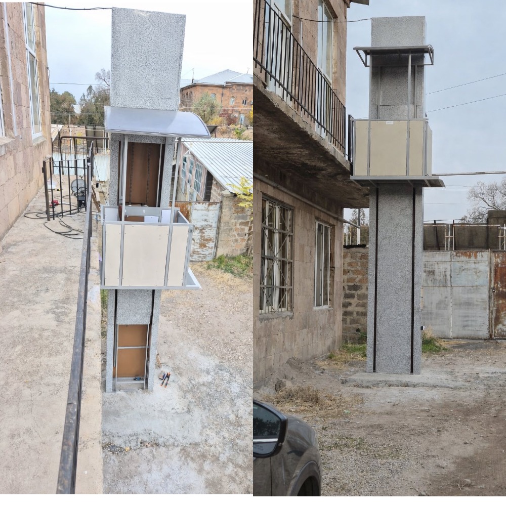 Օշականում գտնվող Սոցիալական աշխատանքի կենտրոնում տեղադրվել է ուղիղ բարձրացնող էլեկտրական հարթակ